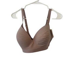 Seamless blush pink  Wireless T-Shirt Bra - Soma 36DD NWT